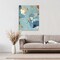 Stupell Industries Blue Moon Organic Abstraction Canvas, design by Suzanne Nicoll